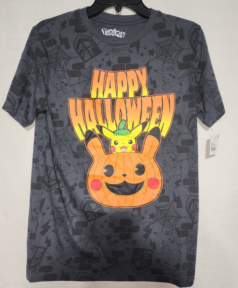 Pokémon ''Happy Halloween!'' Pikachu boys X-Large shirt
